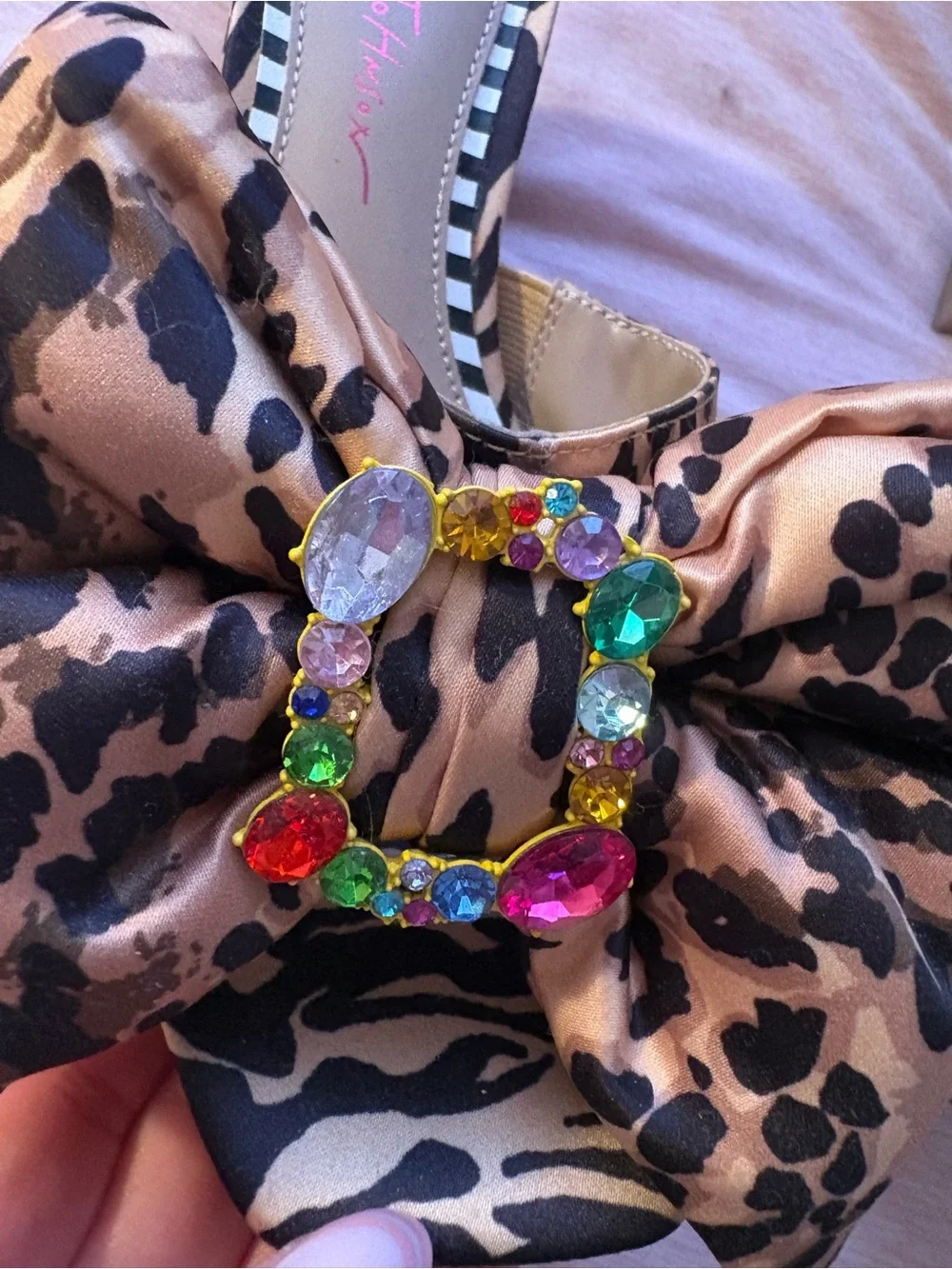 Betsey Johnson leopard print